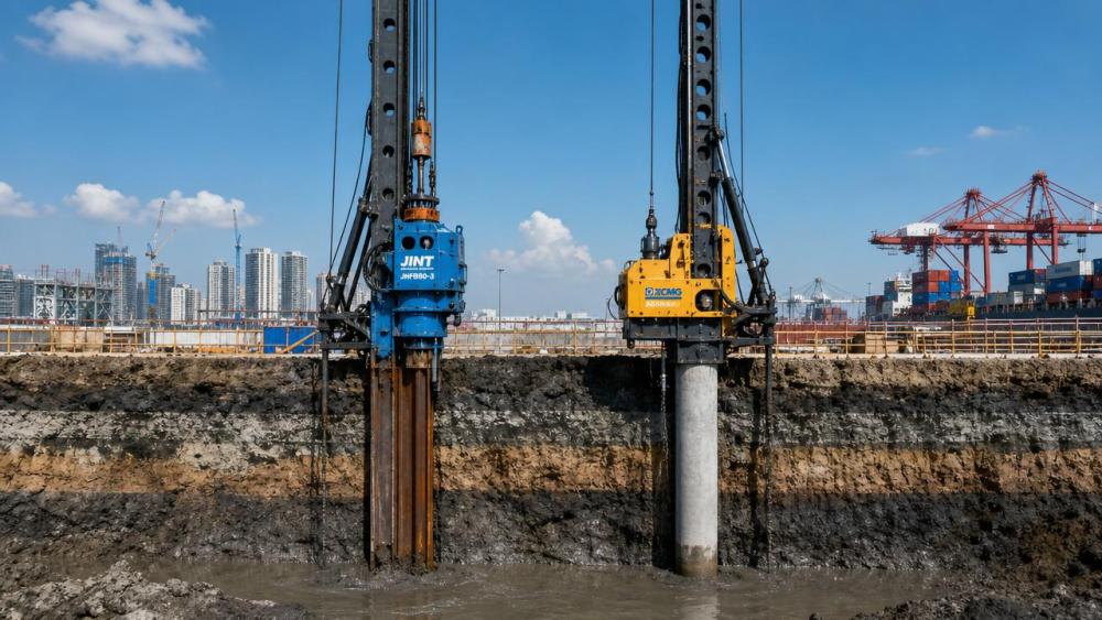 High-Frequency Vibration Piling Solutions vs Static Driving High-Frequency Vibration Piling Solutions vs Static Driving