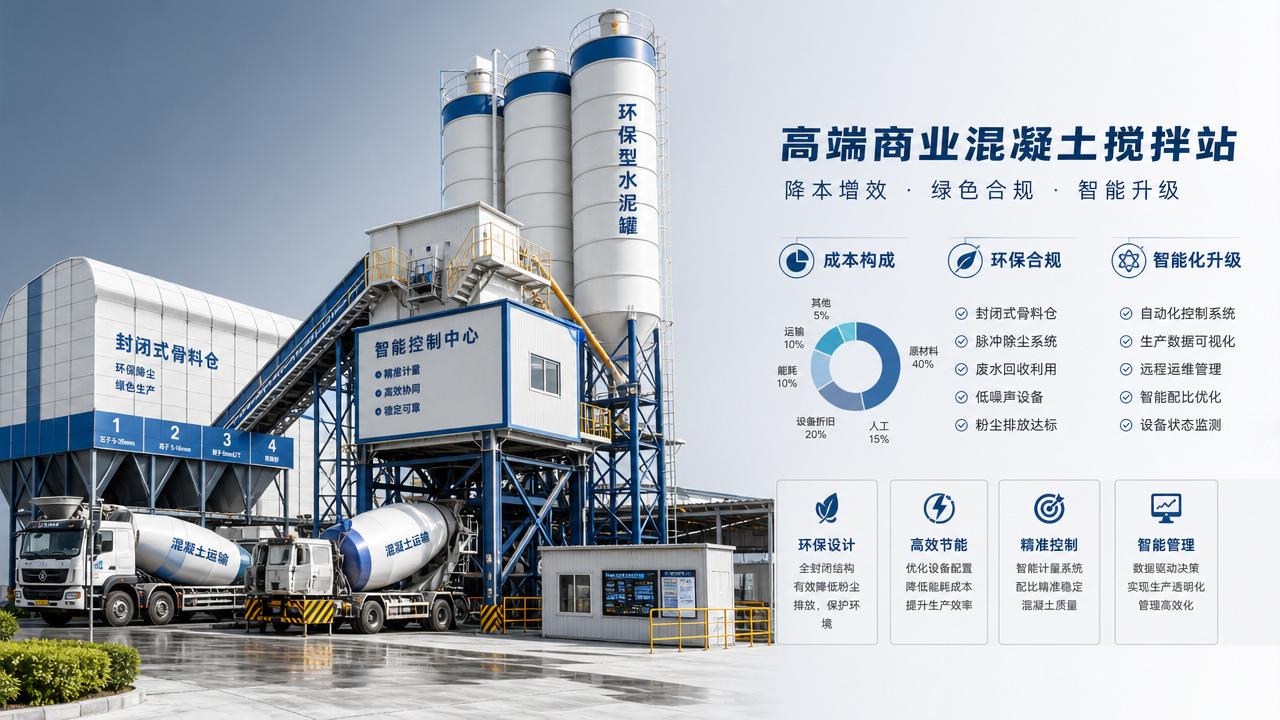 Commercial Concrete Batching Plant Cost Factors in 2026