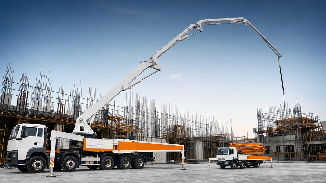 Concrete Pump Trucks for Sale: Compare Boom Reach and Cost
