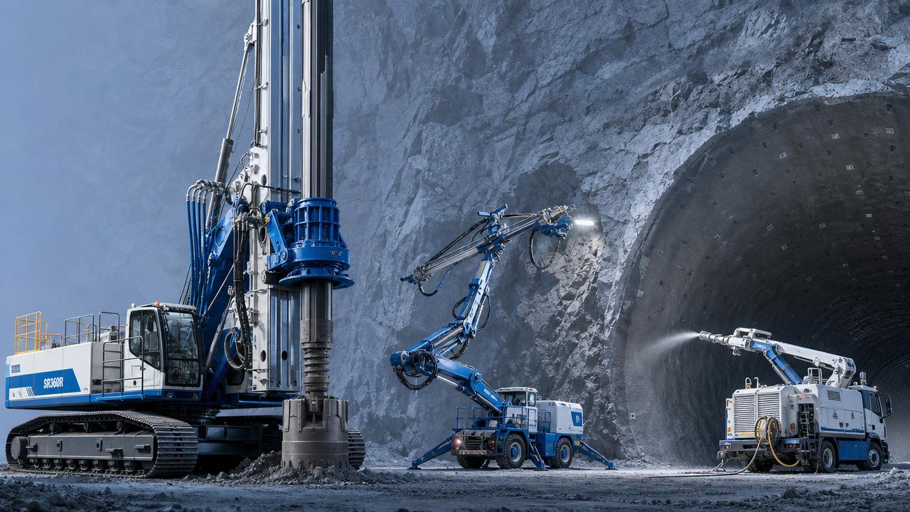 Underground Engineering Equipment for Hard Rock Projects