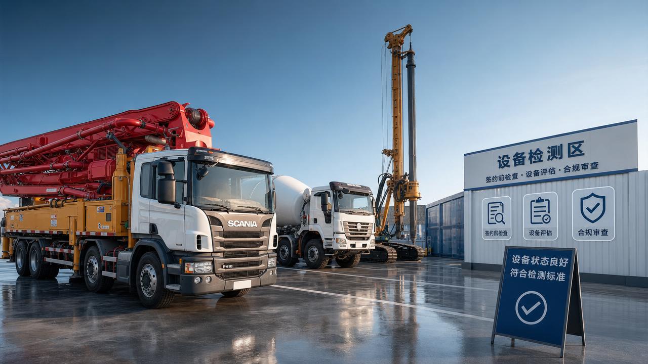 Construction Machinery for Sale: What to Check Before Signing