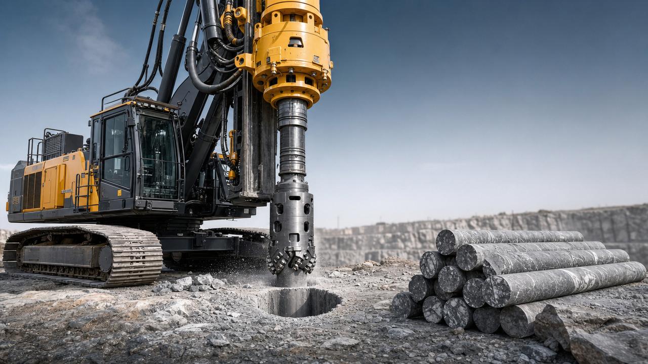 Rotary Drill Technology: How to Improve Bore Accuracy in Hard Rock