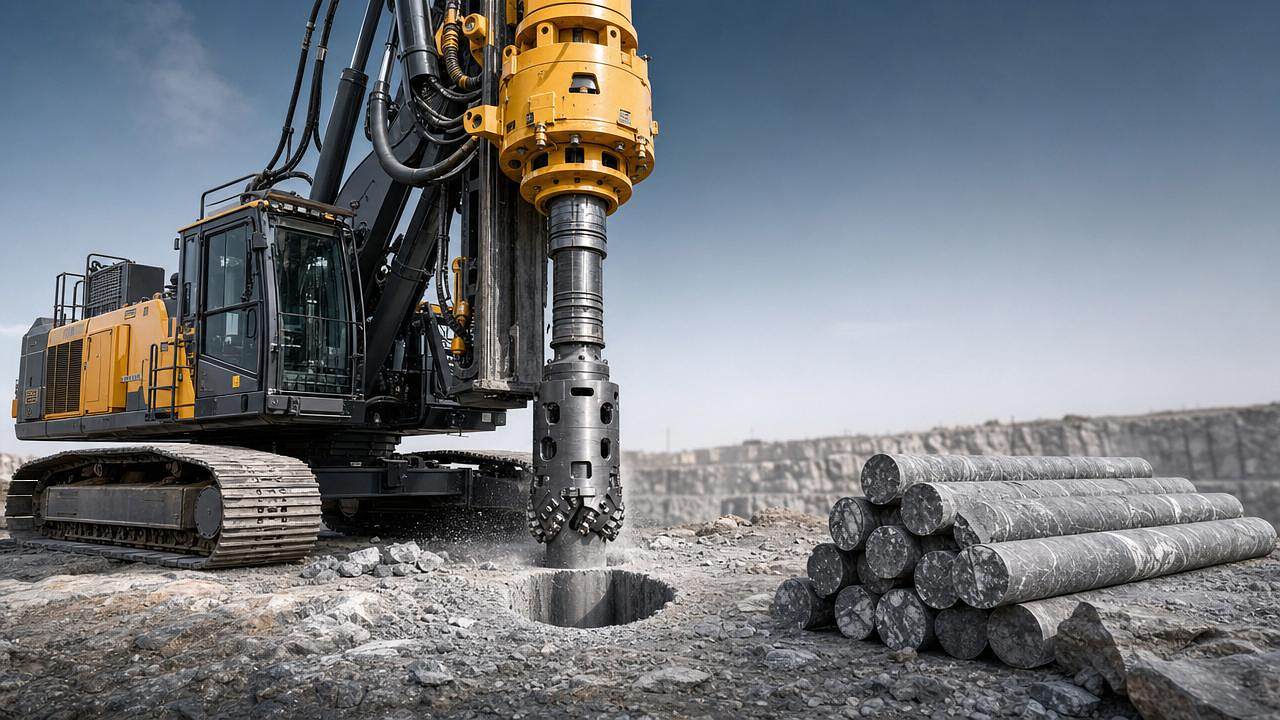 Rotary Drill Technology: How to Improve Bore Accuracy in Hard Rock