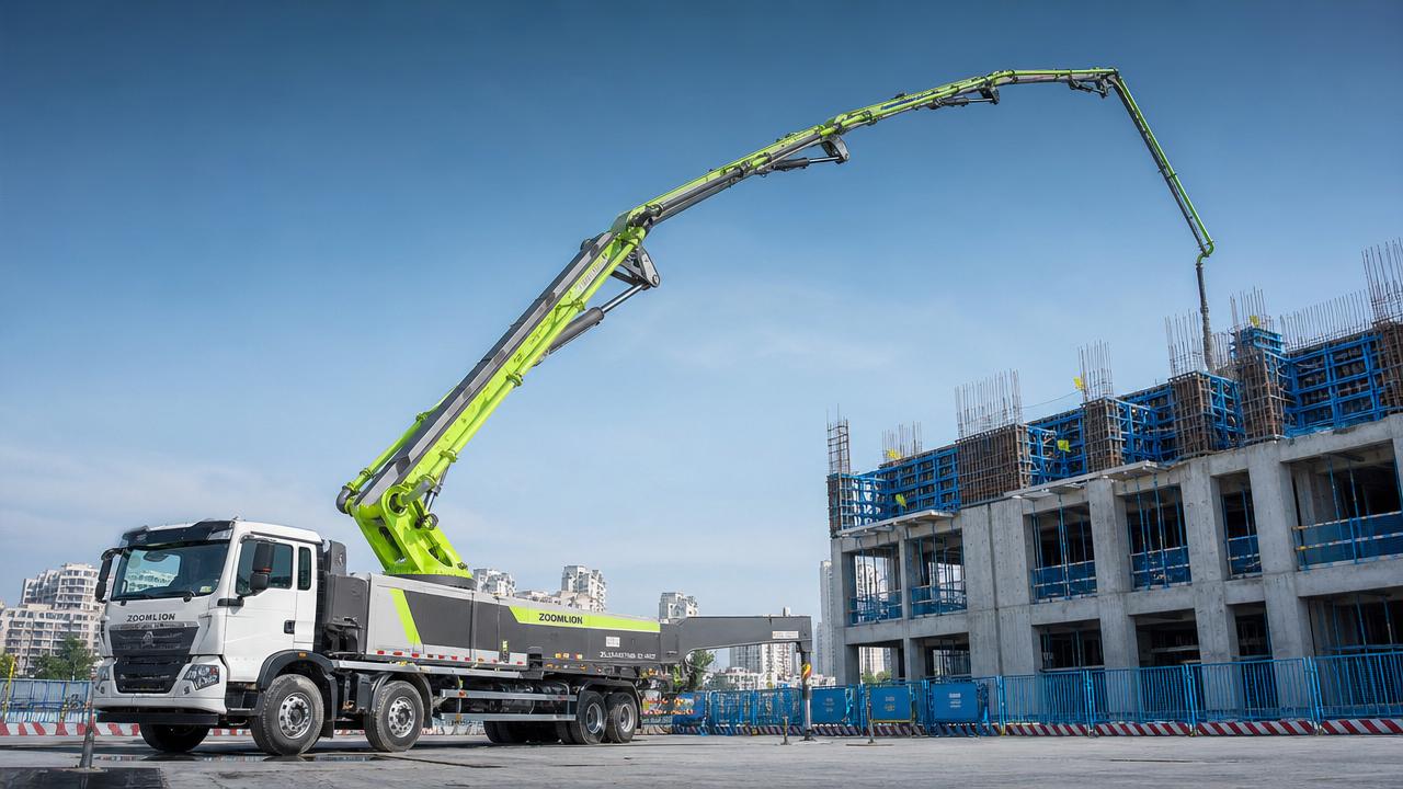 Concrete Pumping Technology for Smoother Booms