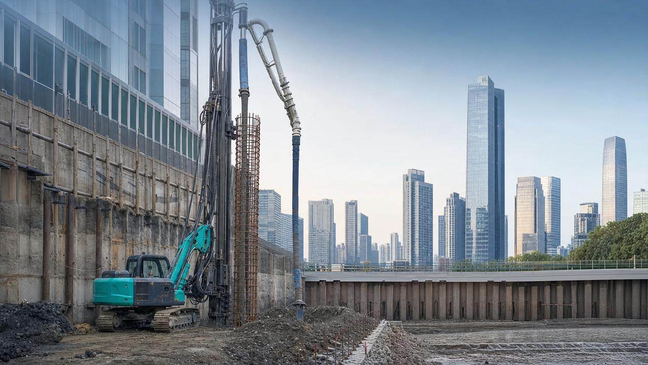 Underground Piling Solutions for Tight Urban Foundations