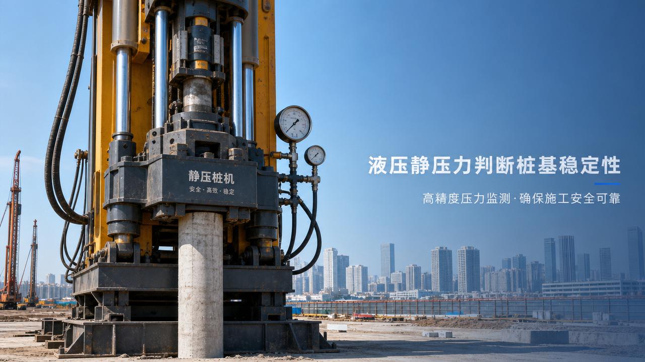Hydraulic Static Pressure: How to Judge Pile Driving Stability On Site