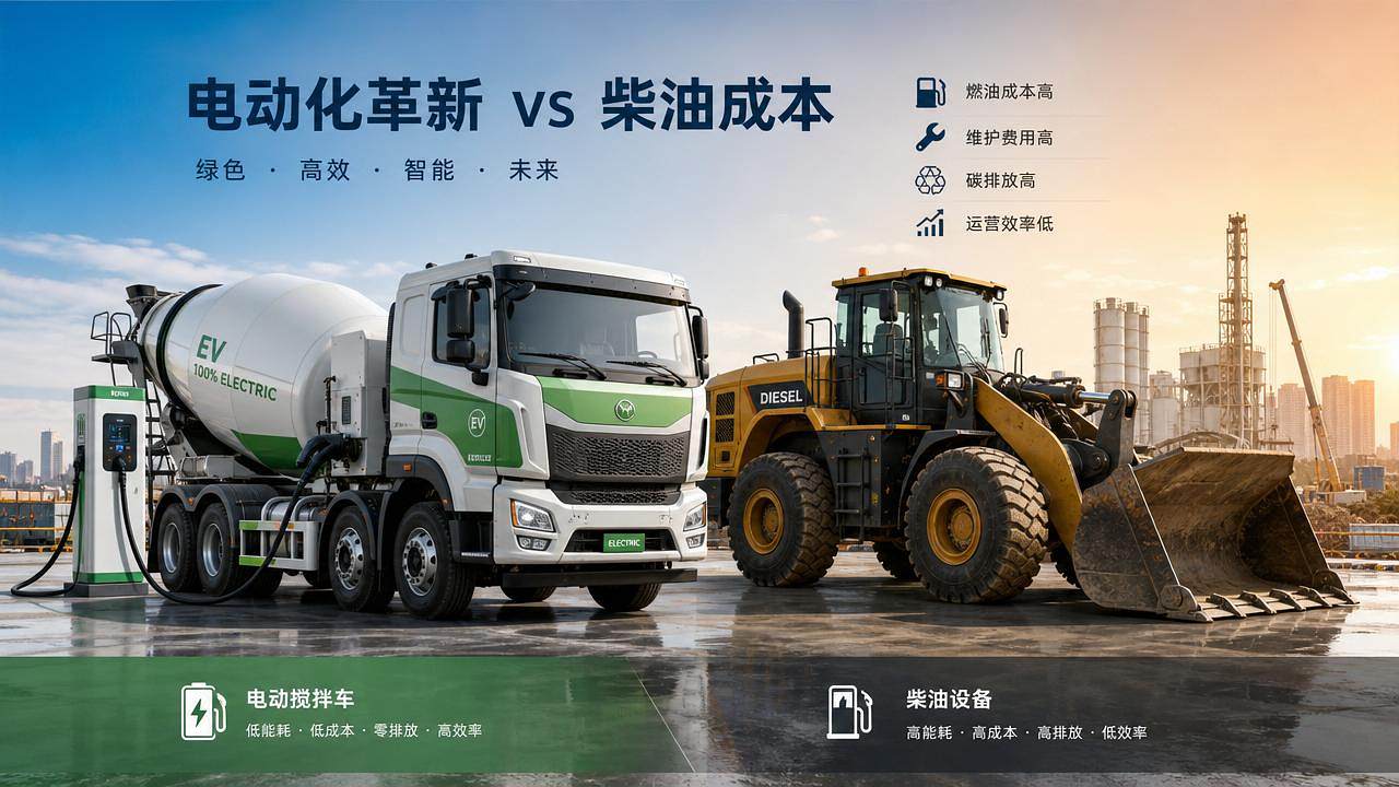 Heavy Equipment Electrification Cost vs Diesel