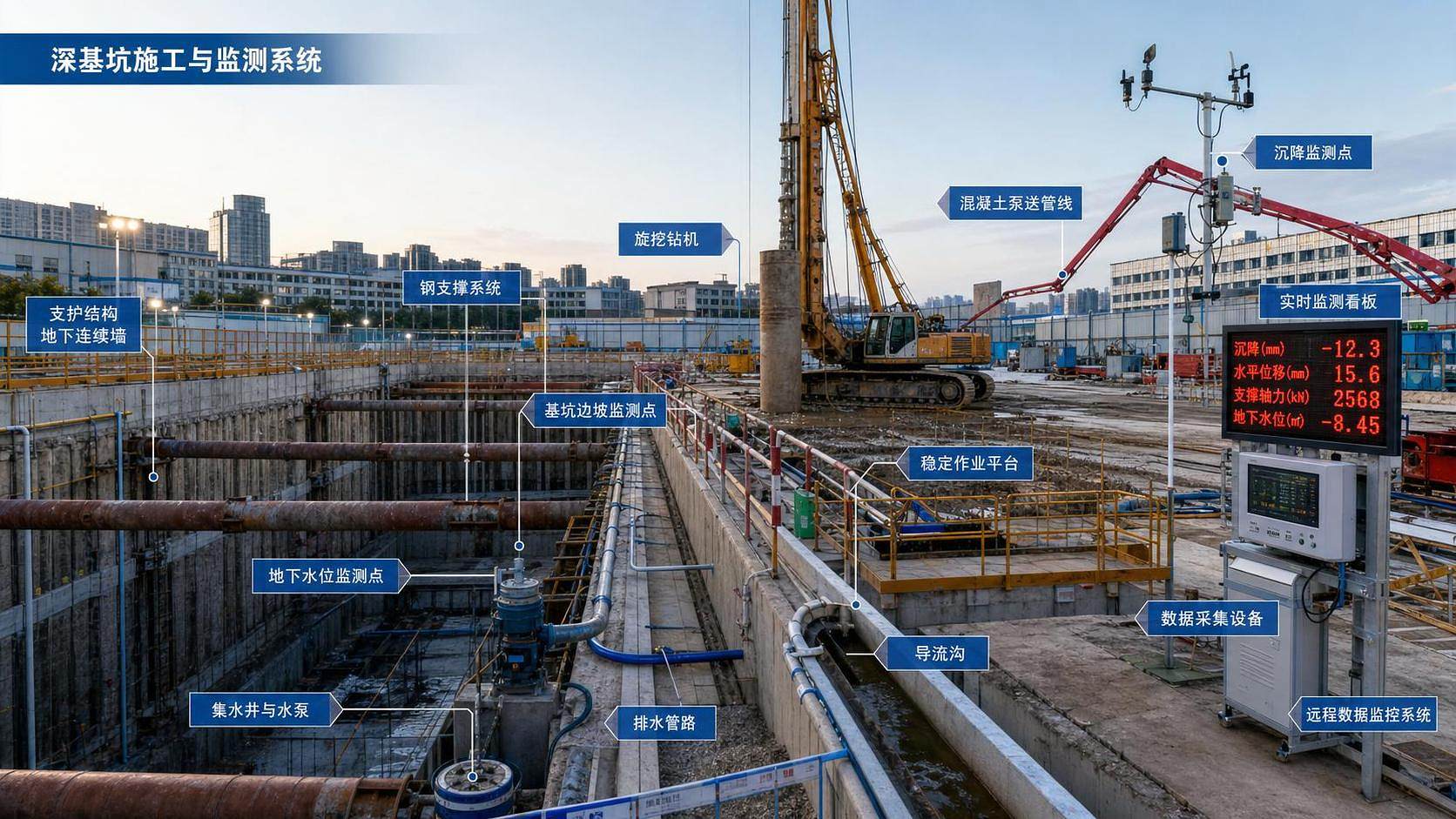 Deep Excavation Technology: Key Risks and Control Methods