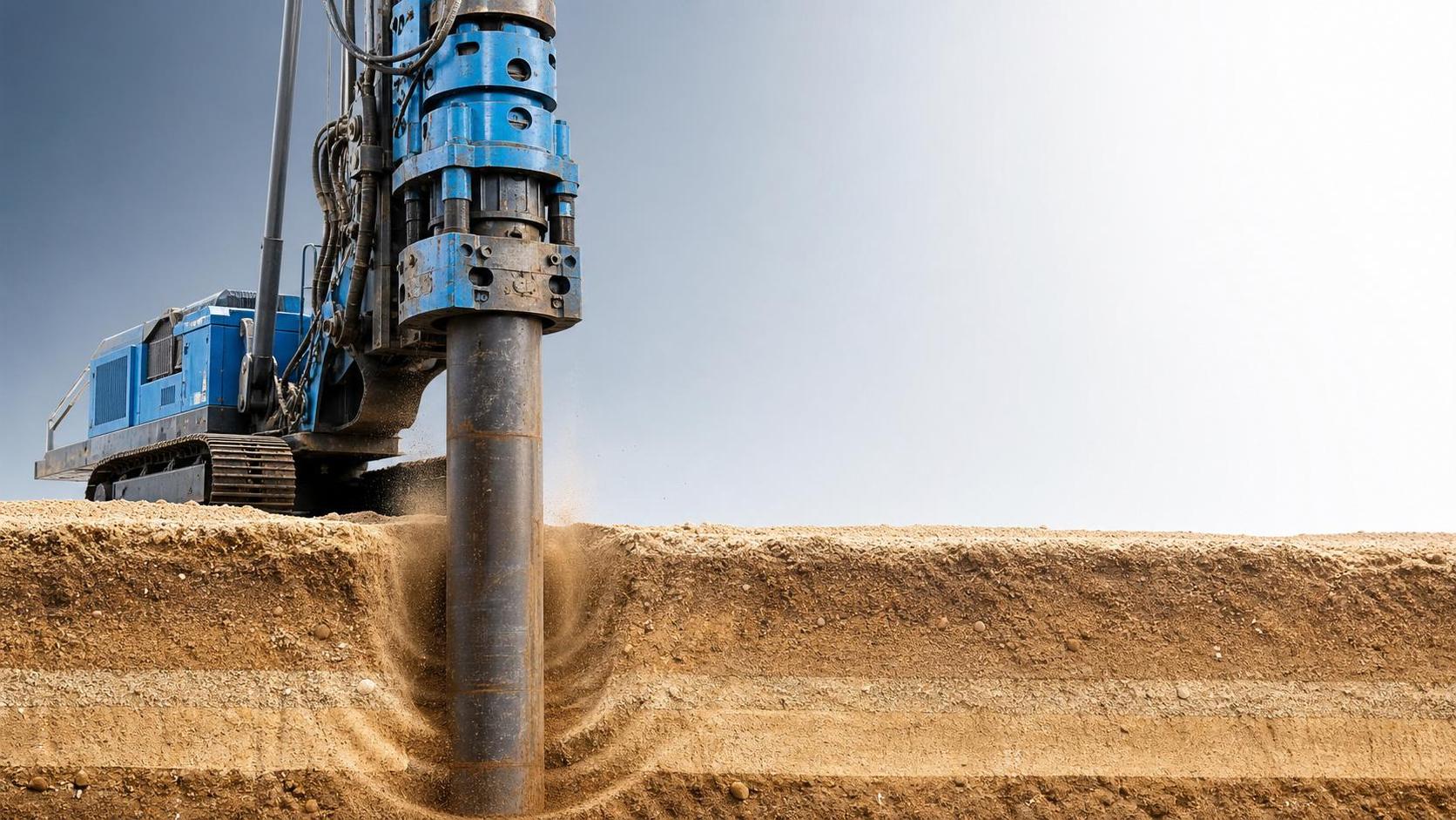 High-Frequency Vibration in Piling: When It Improves Driving Efficiency