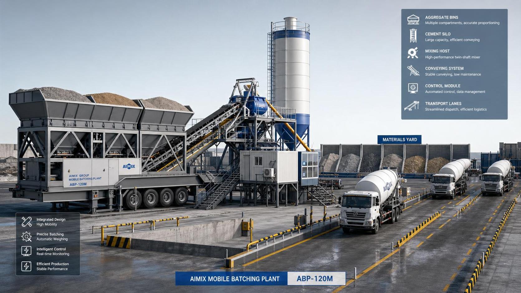 B2B Equipment Application Guides for Faster Mobile Batching Plant Deployment