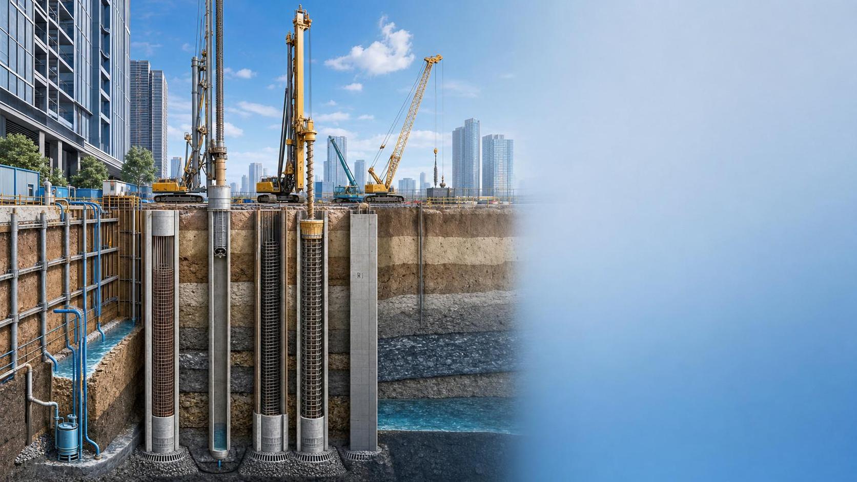 Underground Piling Solutions for Basements: Choosing Methods by Soil and Depth