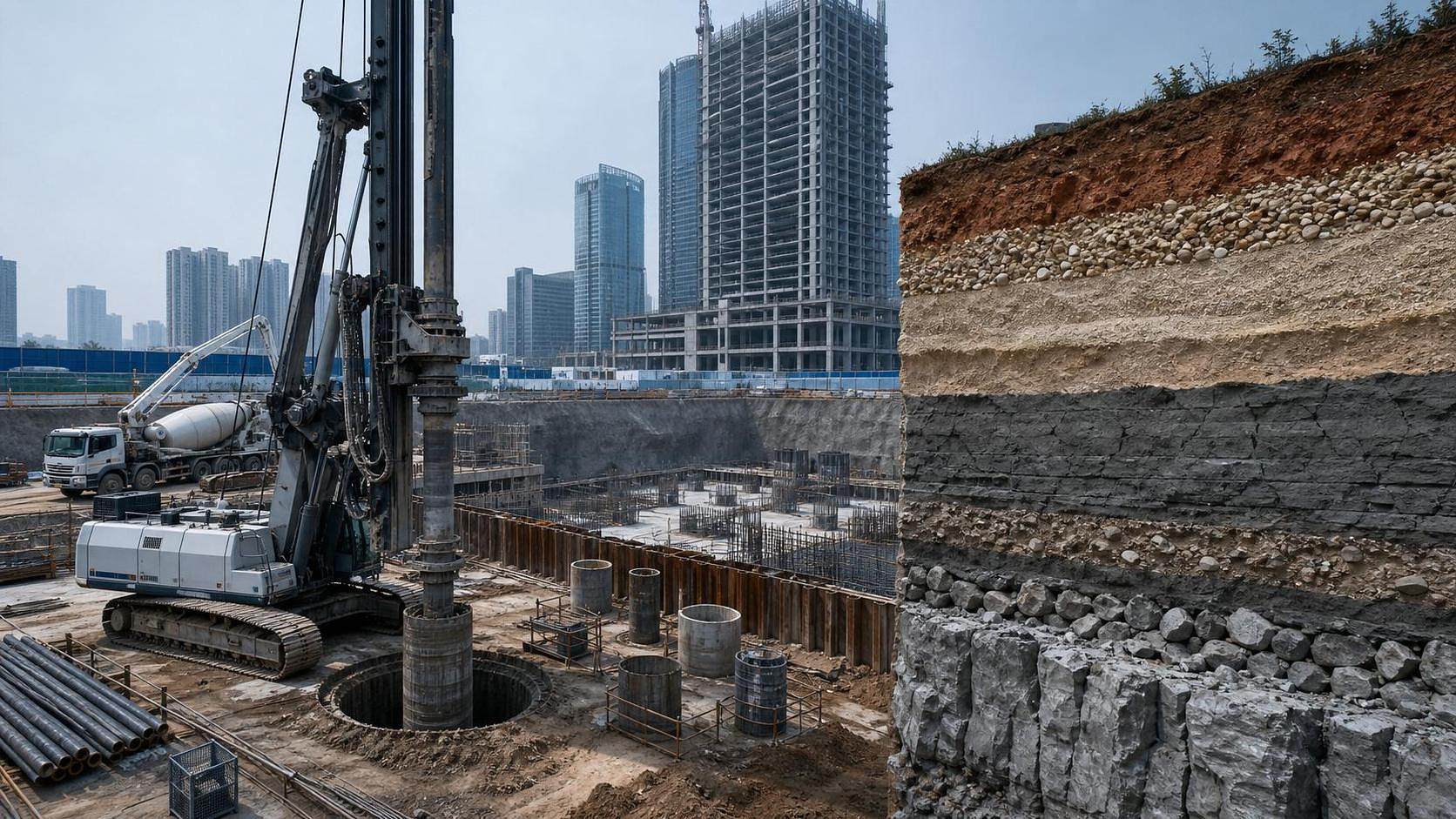 High Rise Foundation Equipment for Towers: Best Fit by Soil and Load