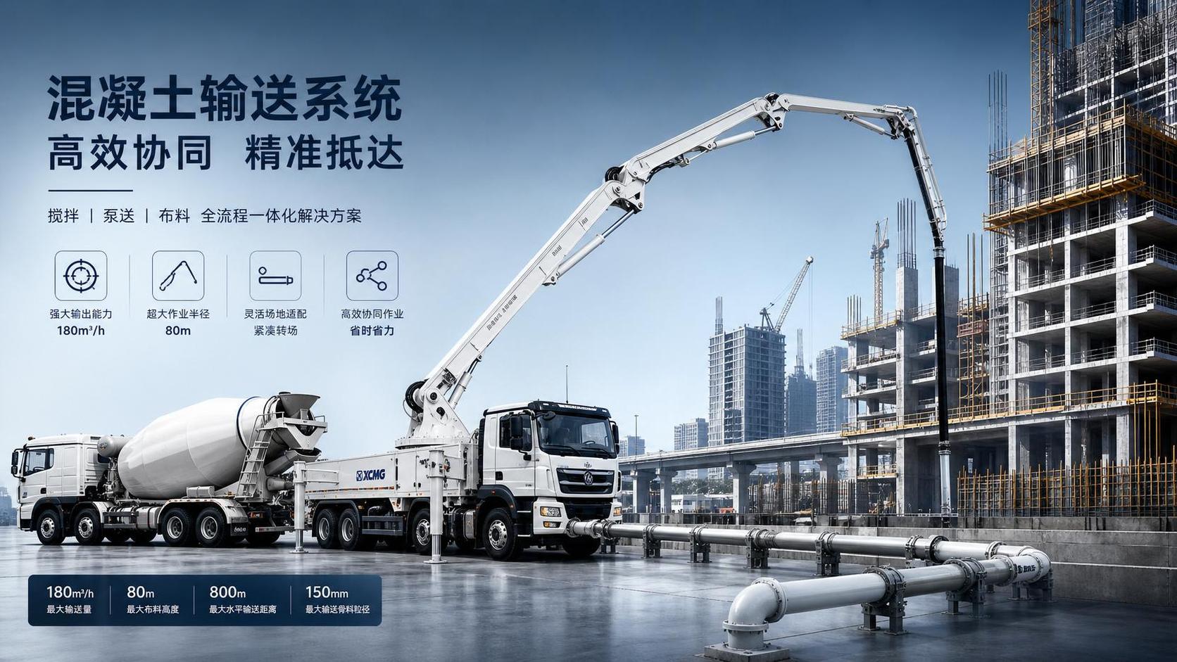 Concrete Delivery Systems: How to Compare Output, Reach, and Site Fit