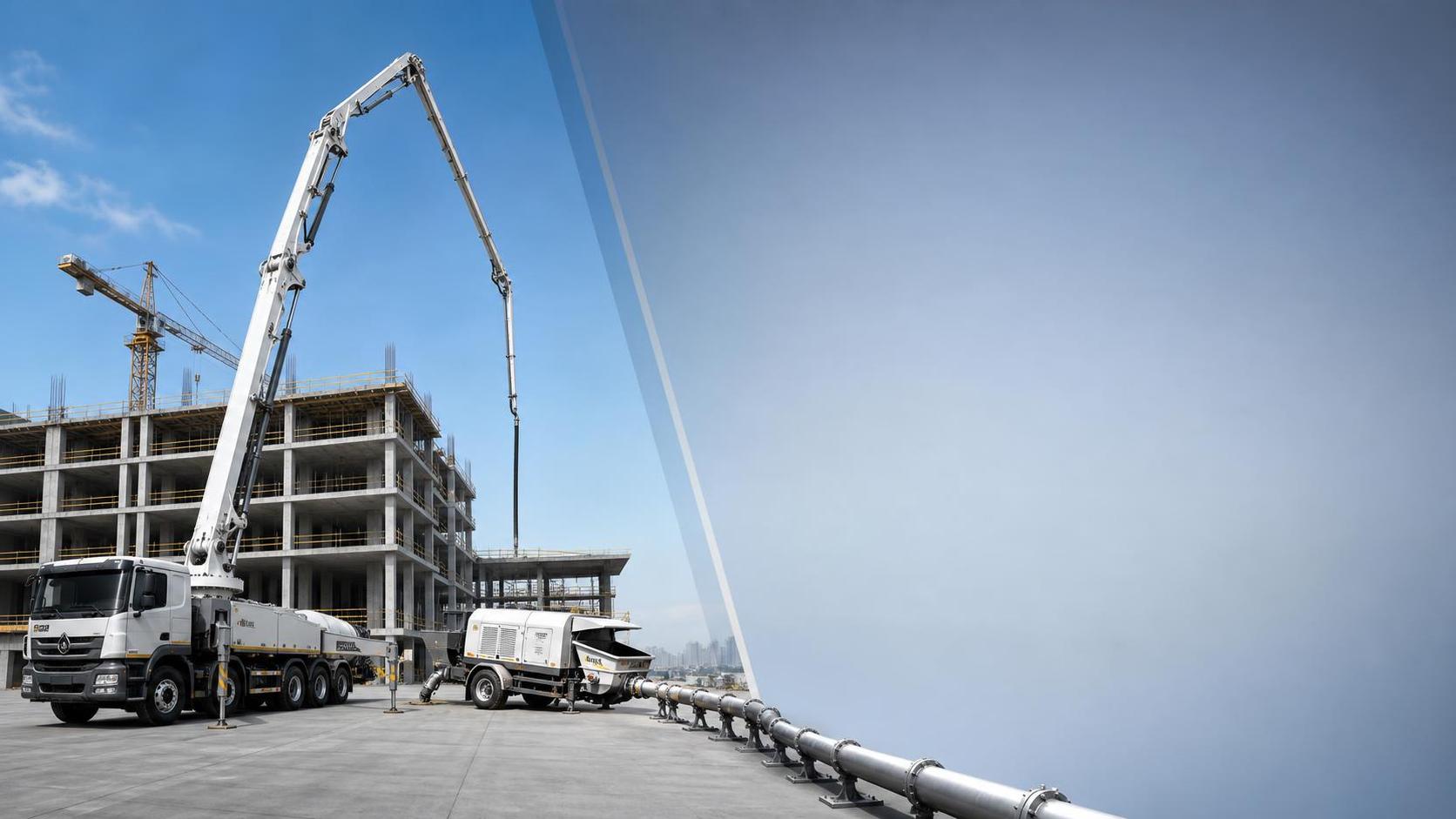 Concrete Pumping Equipment Types Compared by Reach, Output, and Jobsite Fit