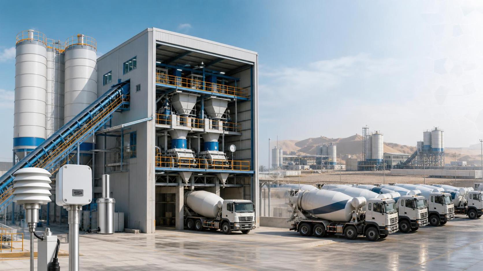 How Concrete Batching Technology in the Middle East Is Reducing Cement Waste How Concrete Batching Technology in the Middle East Is Reducing Cement Waste