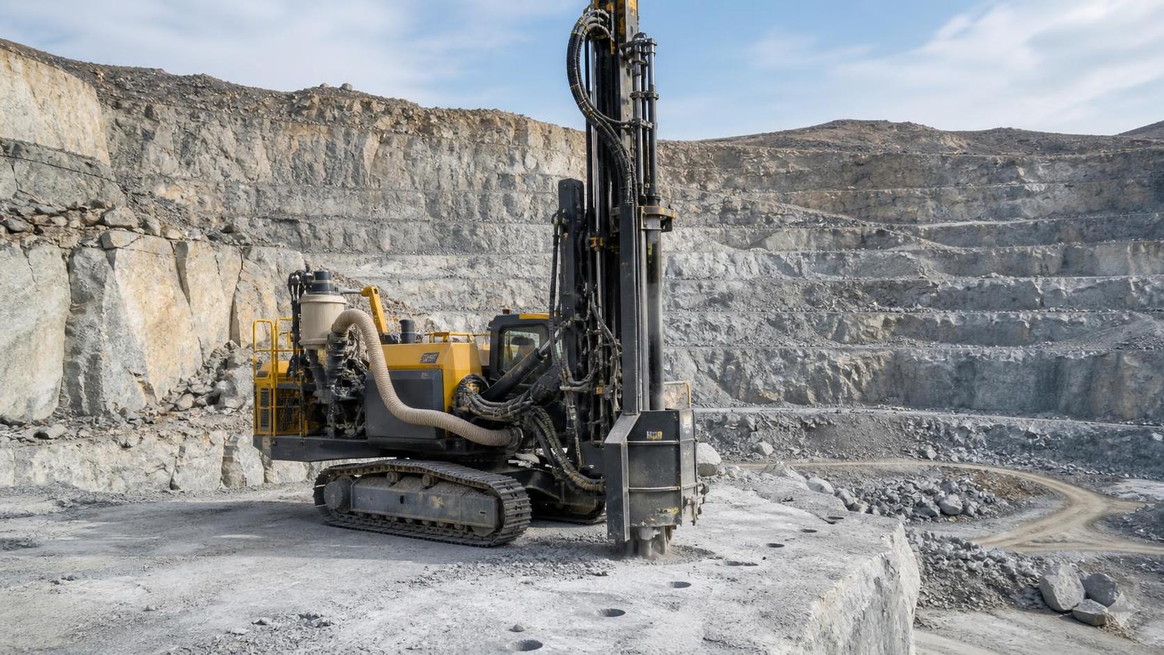How to Select a Rock Drill Rig for Hard-Rock Quarrying Projects How to Select a Rock Drill Rig for Hard-Rock Quarrying Projects
