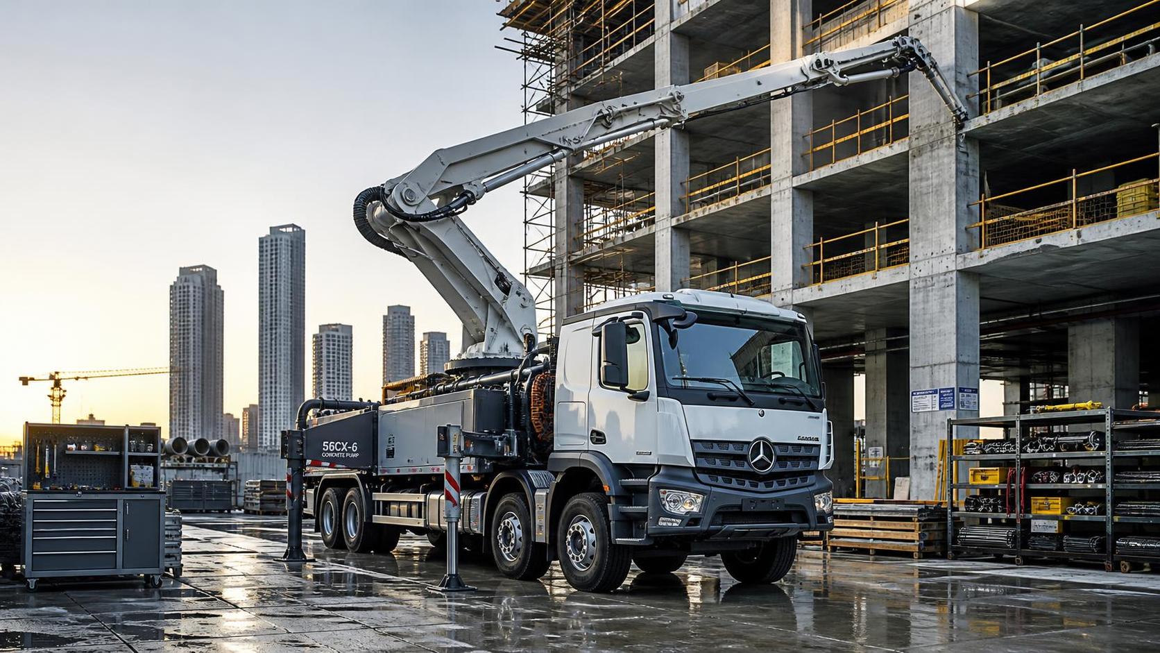How Concrete Pump Truck Remote Monitoring Improves Fleet Maintenance Control