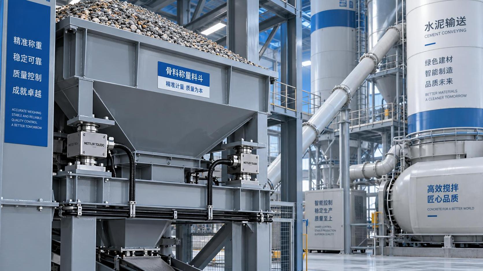 How load cells prevent inaccurate concrete batching weights How load cells prevent inaccurate concrete batching weights