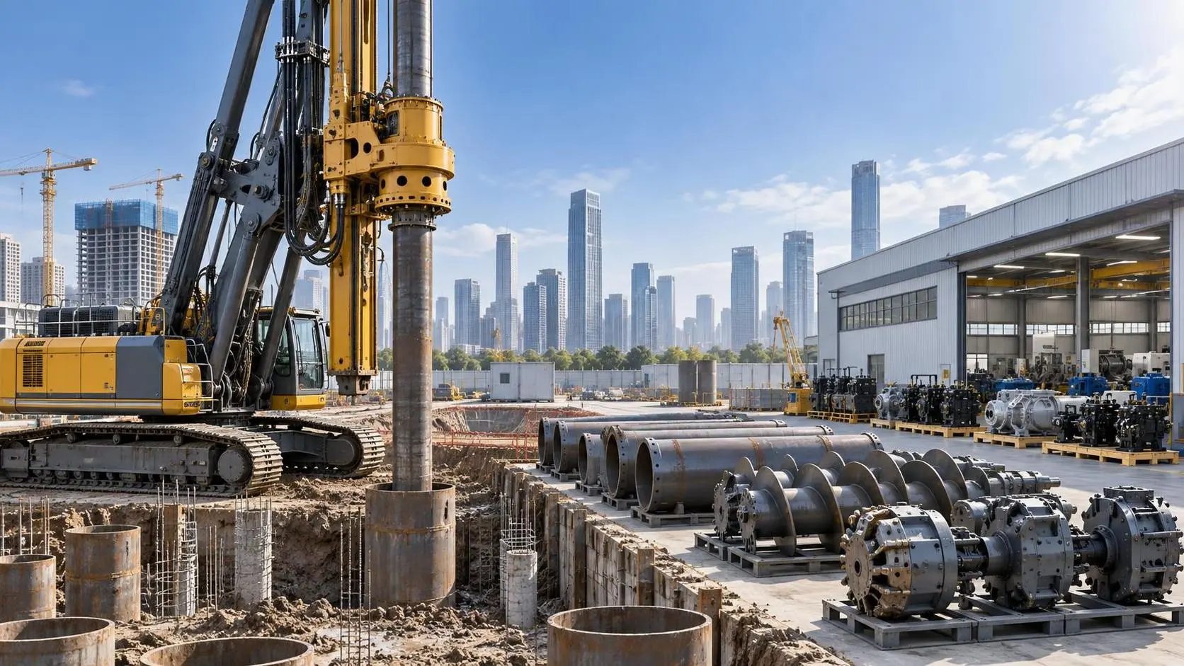What to check before choosing a deep foundation equipment manufacturer
