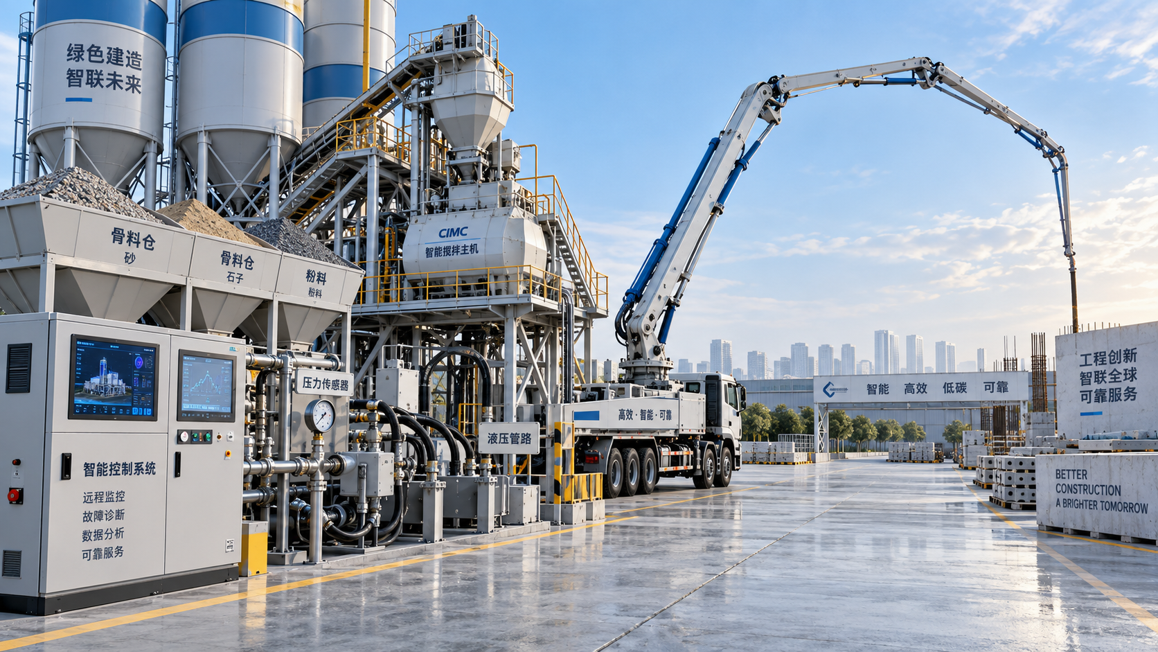 How to compare concrete machinery suppliers on innovation support