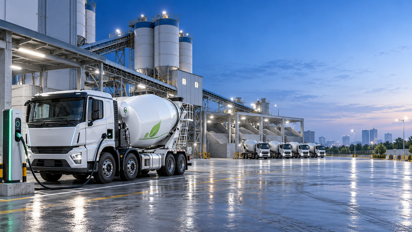 When does an electric truck mixer lower concrete delivery costs?