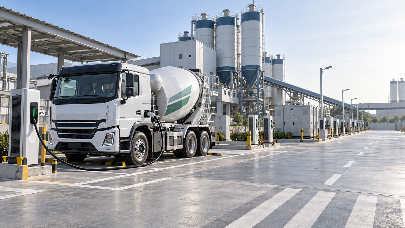 How electric mixer truck charging systems affect daily fleet uptime
