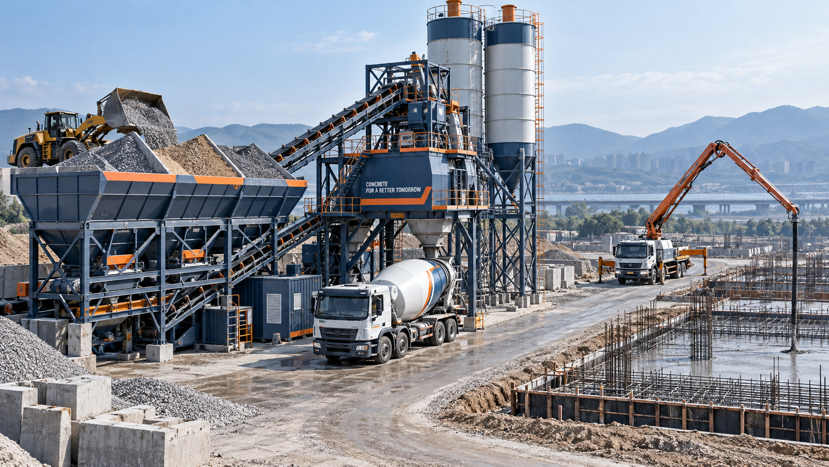How to size mobile concrete batching equipment for peak demand How to size mobile concrete batching equipment for peak demand