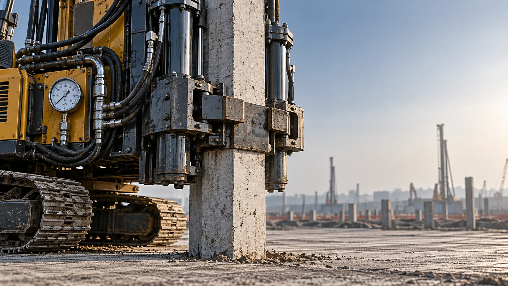 Can hydraulic static piling pressure predict pile load capacity?