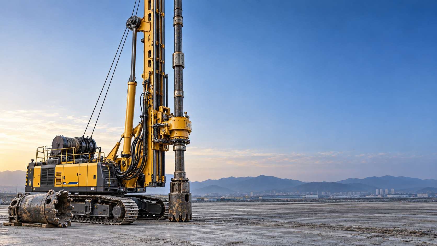 How does drilling depth affect rotary drilling equipment cost?