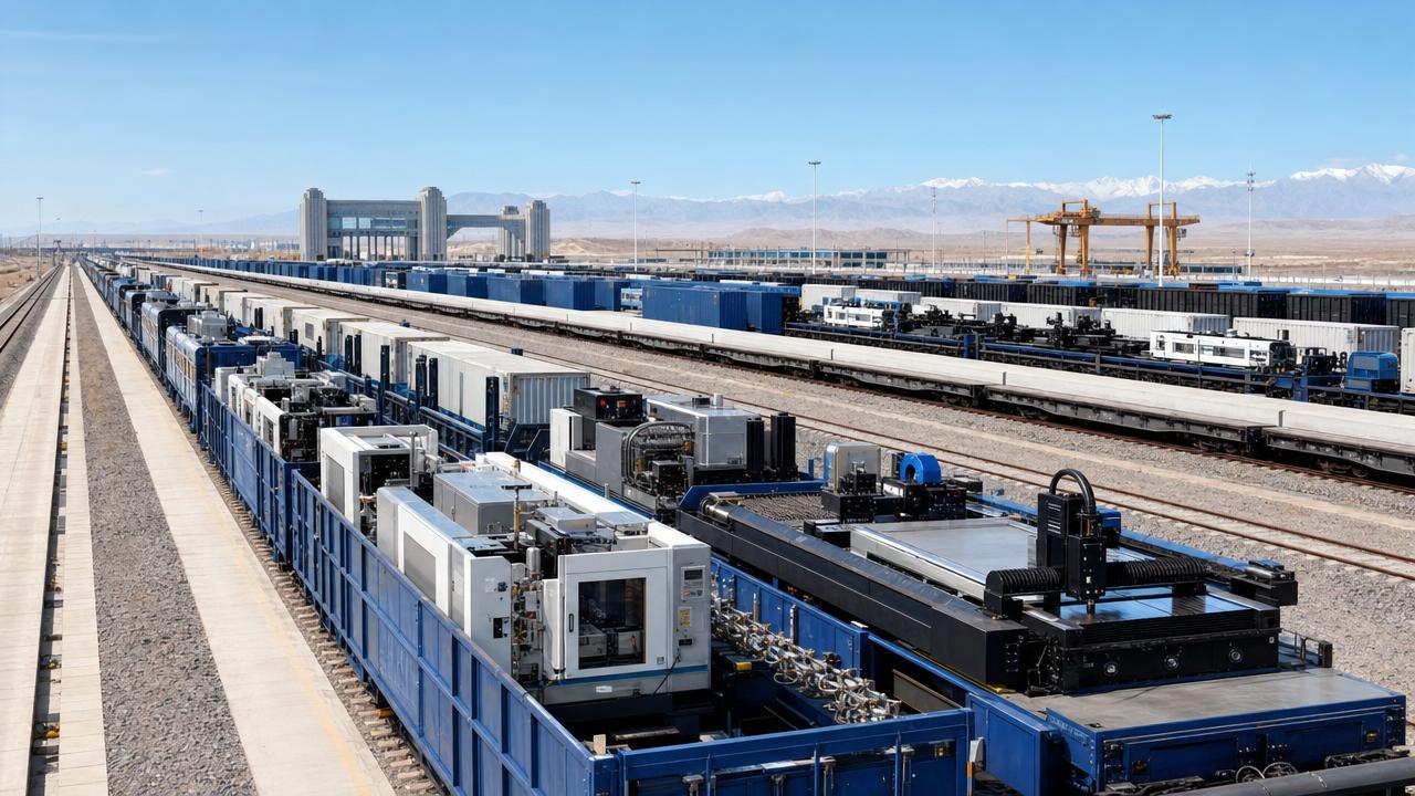 Horgos Railway Port Hits 4,000 China-Europe Trains in 2026 Horgos Railway Port Hits 4,000 China-Europe Trains in 2026