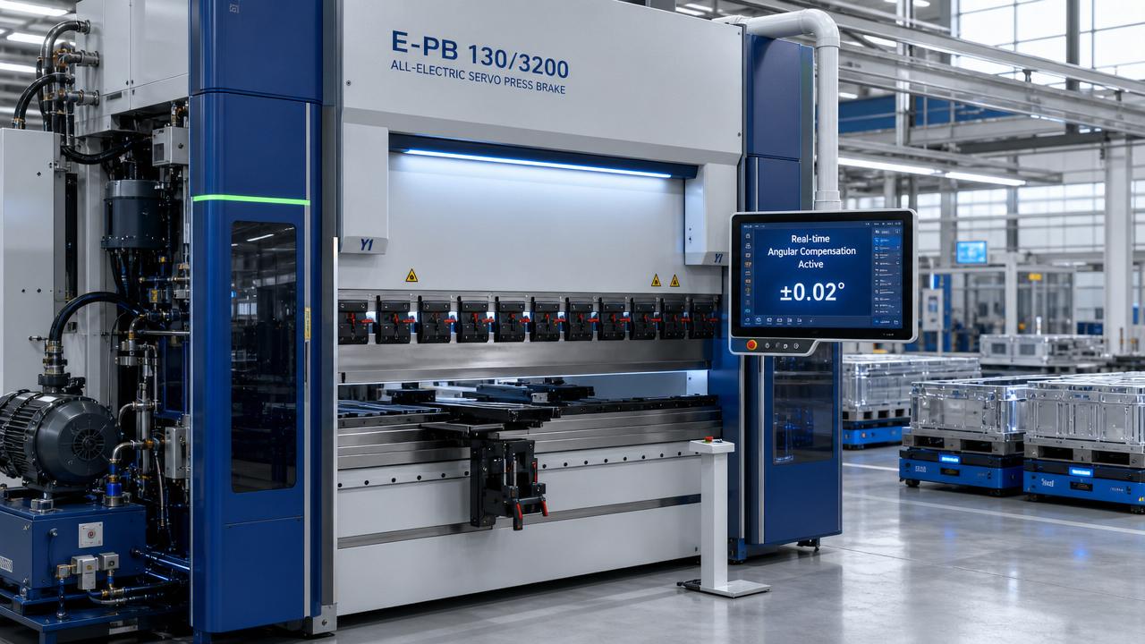 VDMA: Electric Press Brake Orders Surge 210% in Q1—Now Mandatory for EV Battery Housing Lines