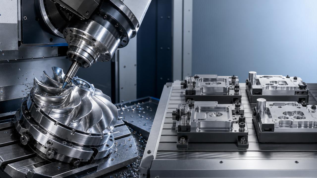 When does 5-axis CNC machining beat 3-axis milling?