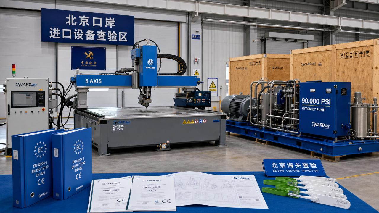 First Chain Expo Imports Cleared, Waterjet Systems Face Scrutiny
