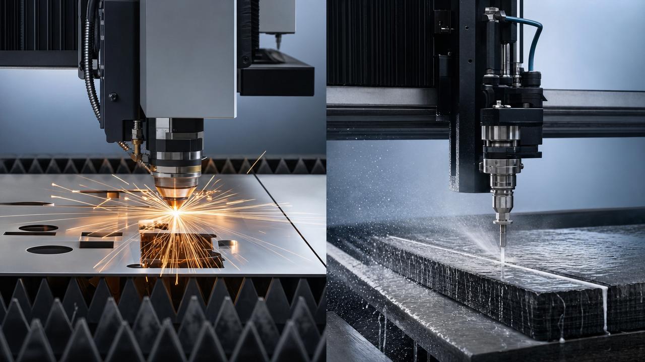 Laser Cutting Machines vs Waterjet Cutting: Which Fits Material Thickness, Edge Quality, and Budget? Laser Cutting Machines vs Waterjet Cutting: Which Fits Material Thickness, Edge Quality, and Budget?