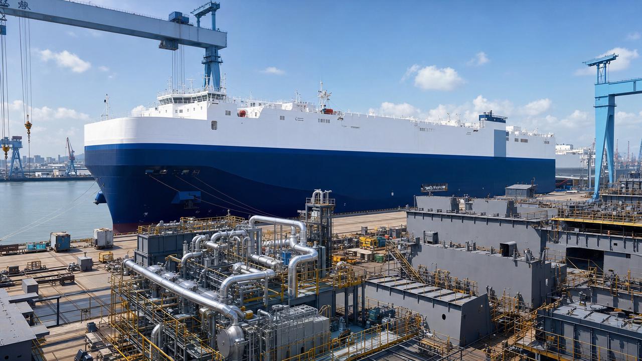 K Line Orders Four LNG Dual-Fuel Car Carriers in China