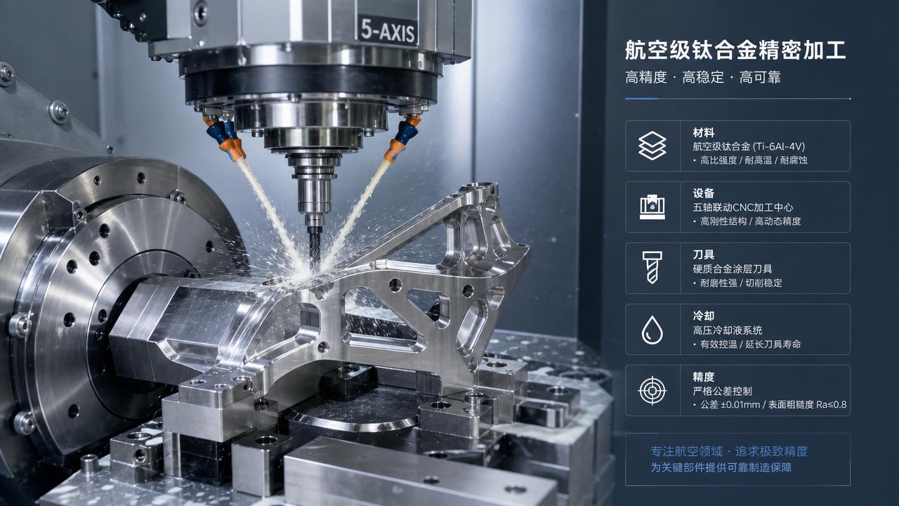 Aerospace Parts Machining Titanium: Key Tolerances, Tooling, and Heat Control