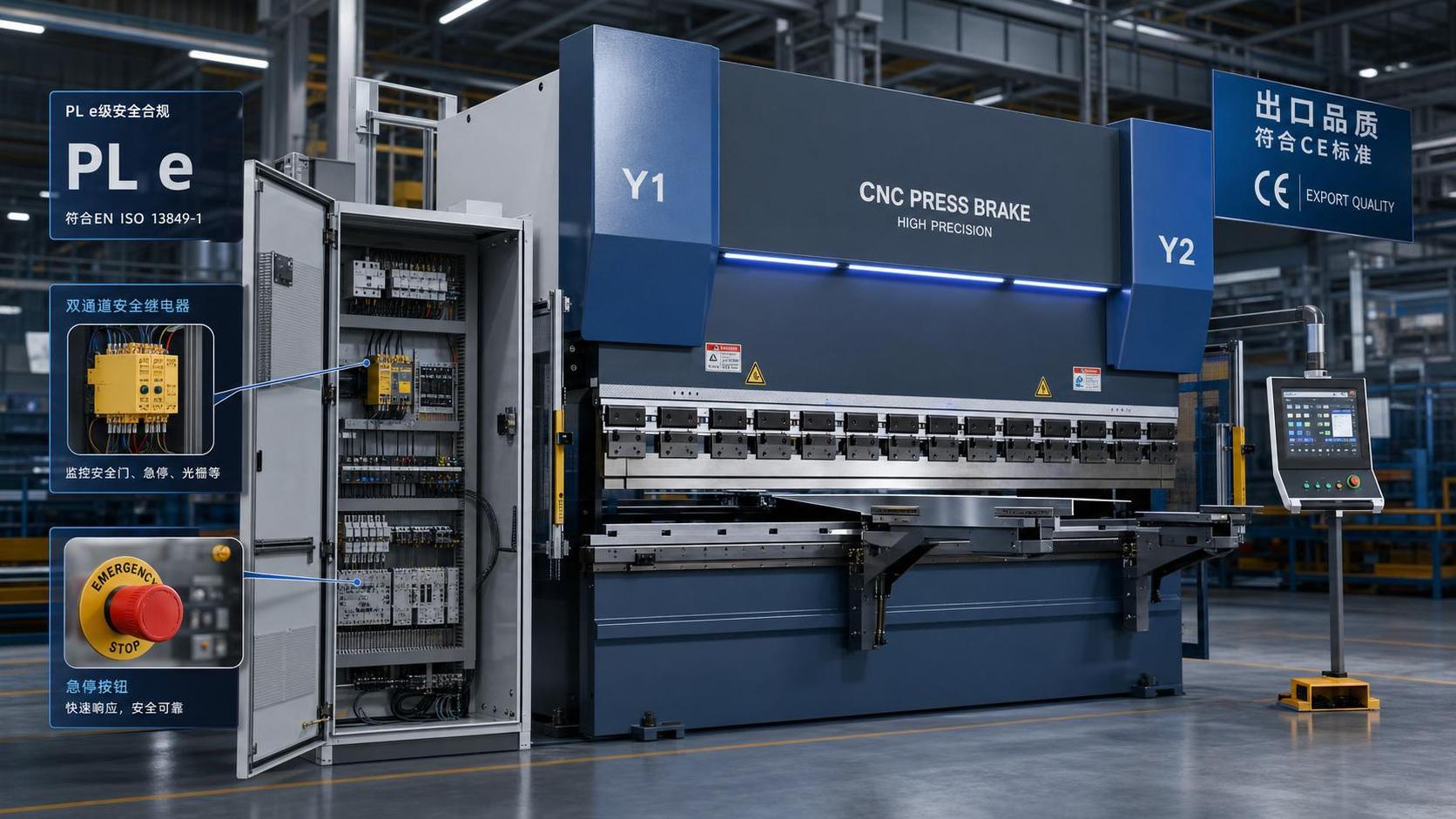 TÜV Rheinland Raises Press Brake Safety to PL e