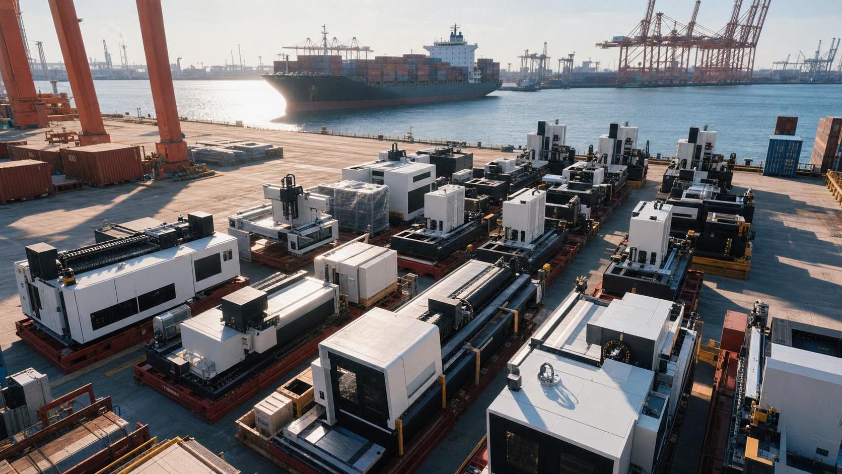 Shanghai Port Pilots Smart Clearance for CNC and Laser Exports Shanghai Port Pilots Smart Clearance for CNC and Laser Exports