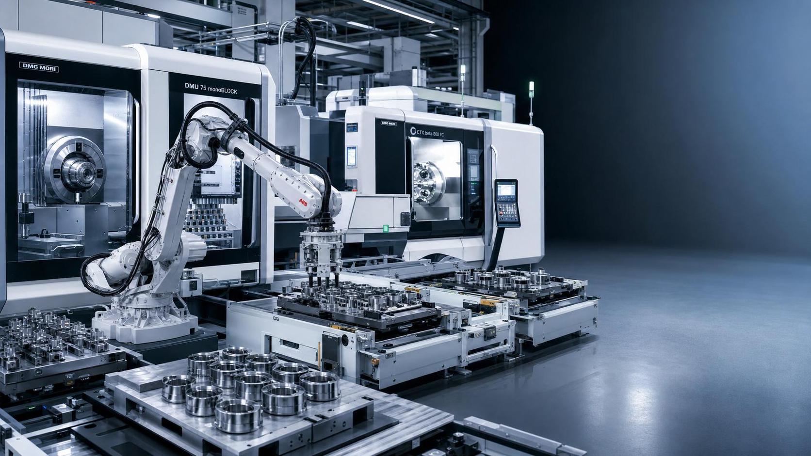 Machine Tool Automation vs Manual Loading: Where Productivity Gains Really Come From Machine Tool Automation vs Manual Loading: Where Productivity Gains Really Come From