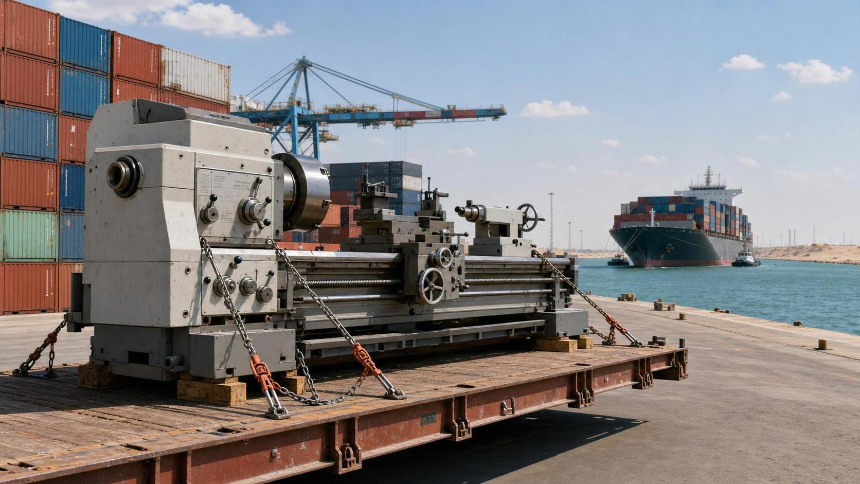 Suez Canal Surcharge Raises Heavy-duty Lathe Shipping Costs Suez Canal Surcharge Raises Heavy-duty Lathe Shipping Costs