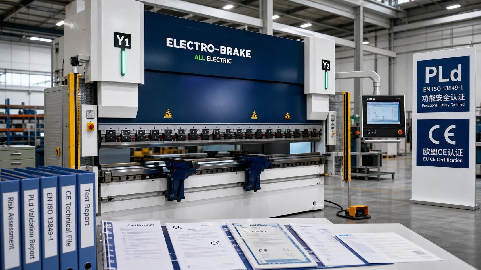 EU Enforces PLd Safety Certification for Electric Press Brakes