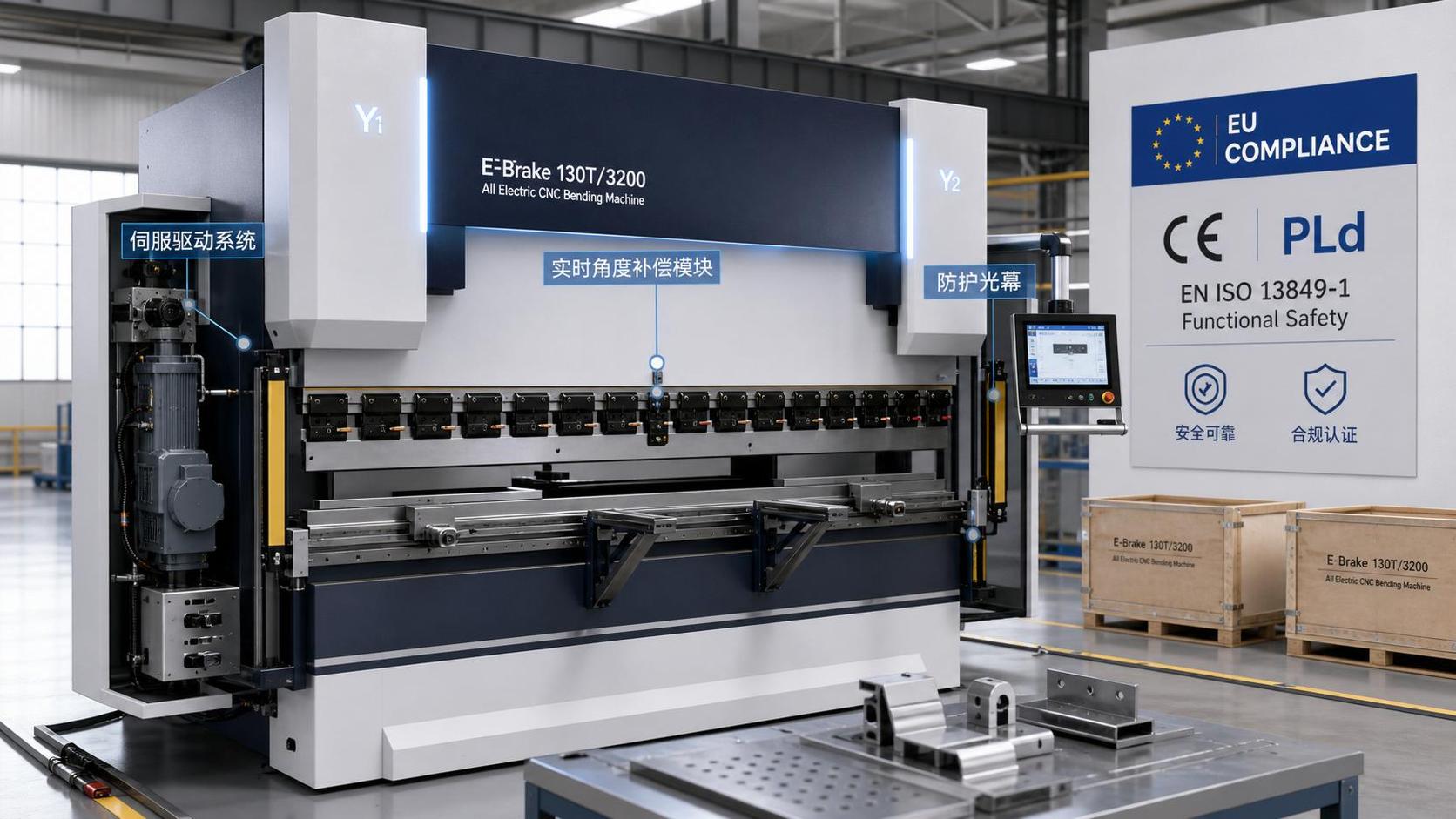 EU Requires PLd Safety Certification for Electric Press Brakes EU Requires PLd Safety Certification for Electric Press Brakes