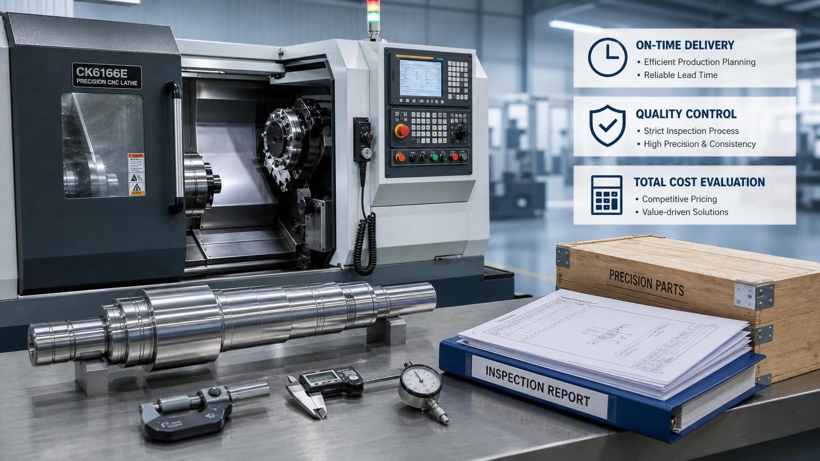 How to Evaluate a CNC Lathes Supplier: Lead Time, Quality Control, Service, and Total Cost How to Evaluate a CNC Lathes Supplier: Lead Time, Quality Control, Service, and Total Cost