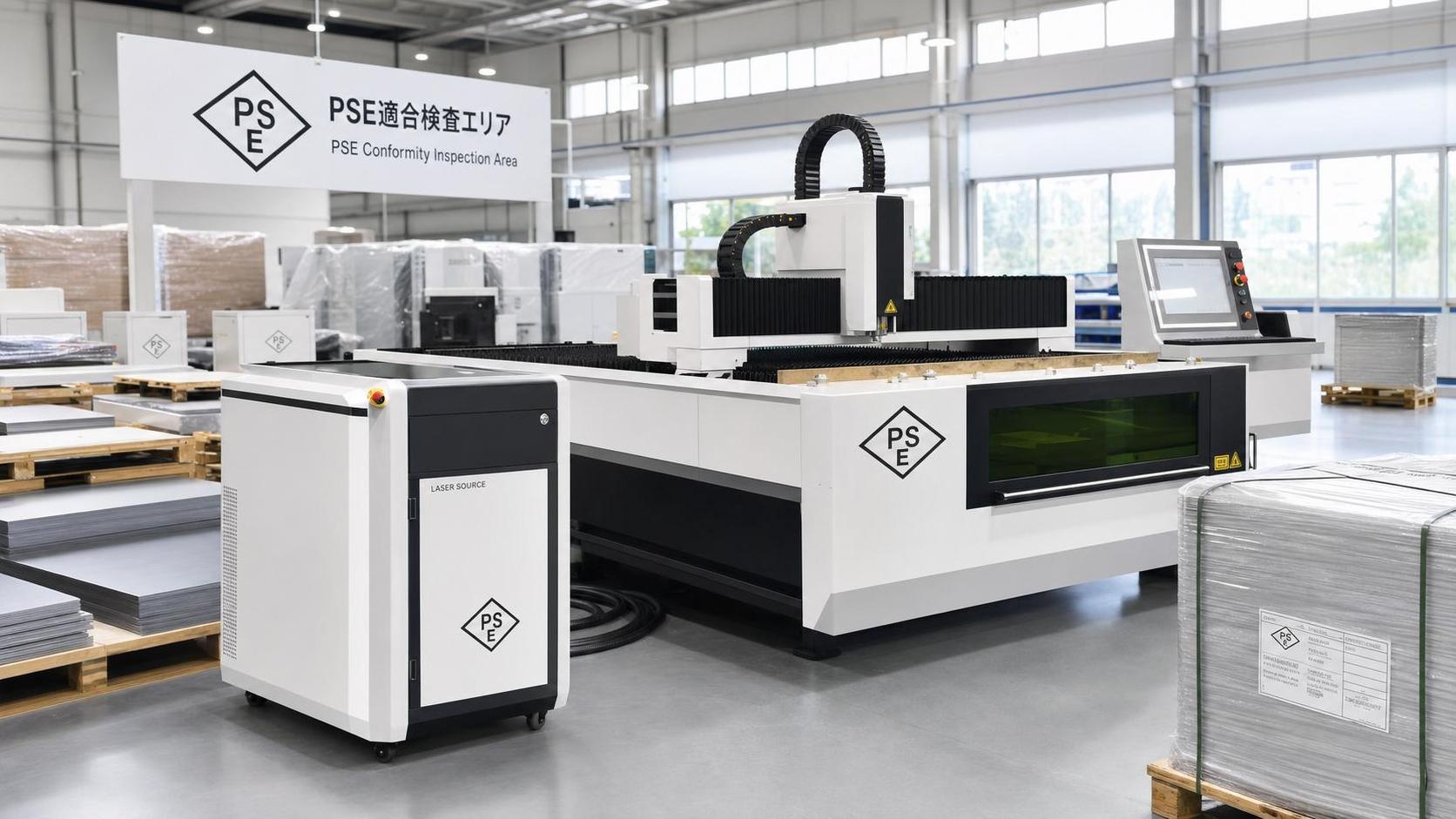Japan Enforces PSE Mark Rule for ≥6kW Fiber Lasers Japan Enforces PSE Mark Rule for ≥6kW Fiber Lasers