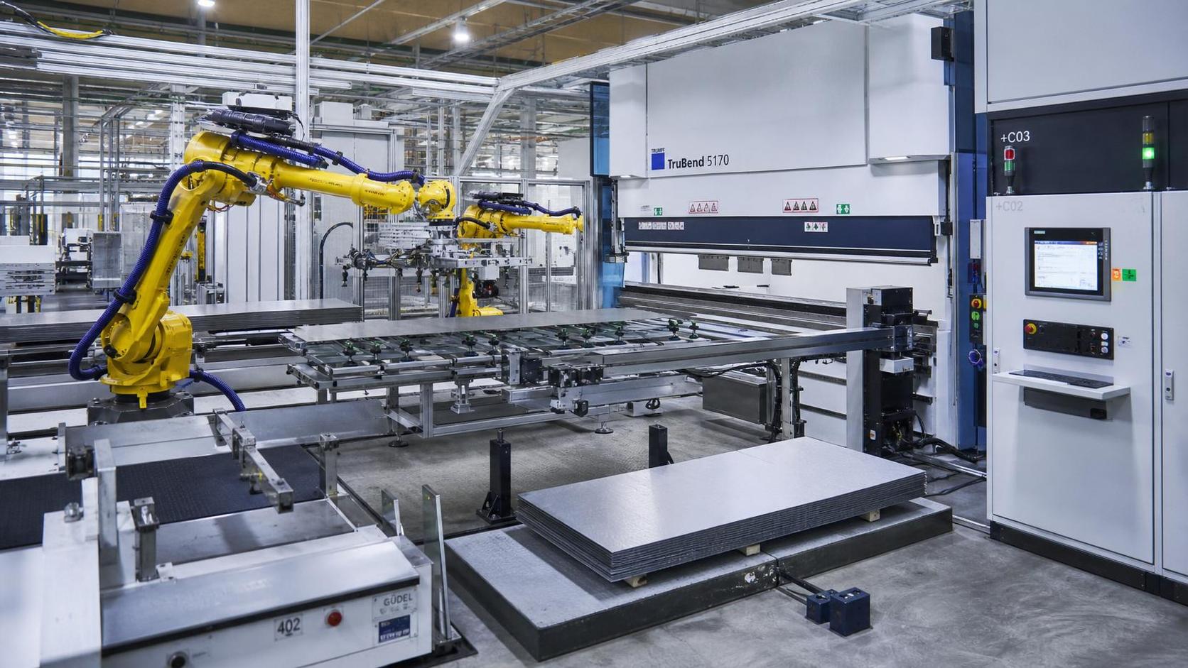 European Auto Orders Lift Robotic Bending Cells