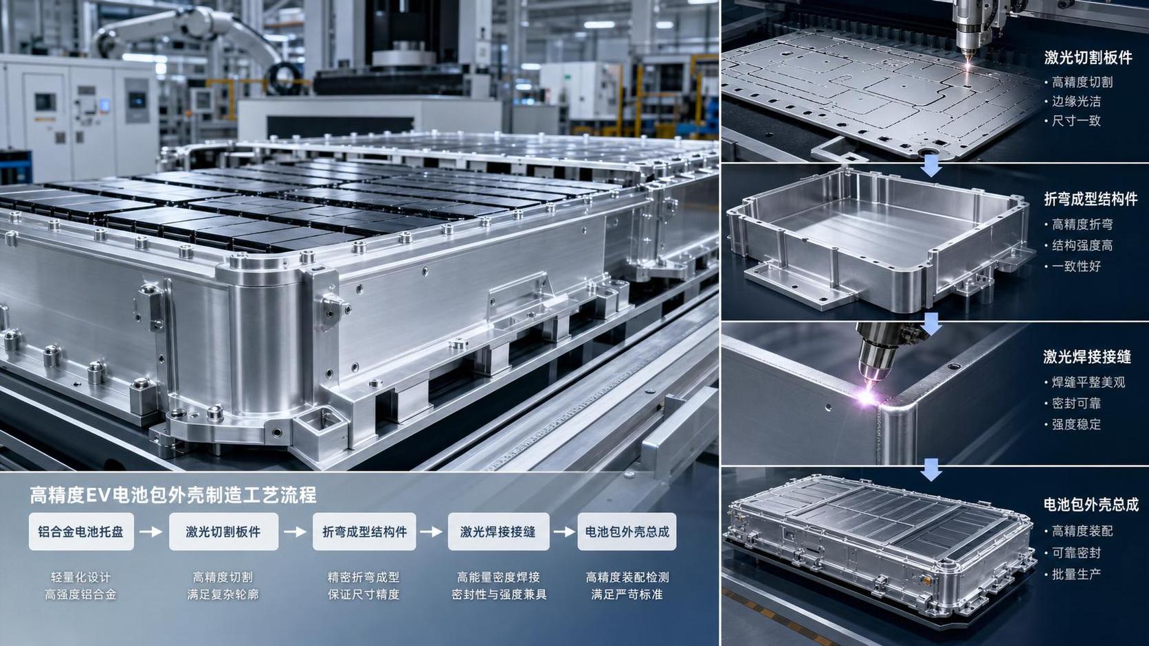 EV Battery Enclosure Manufacturing: Key Forming and Joining Methods Explained