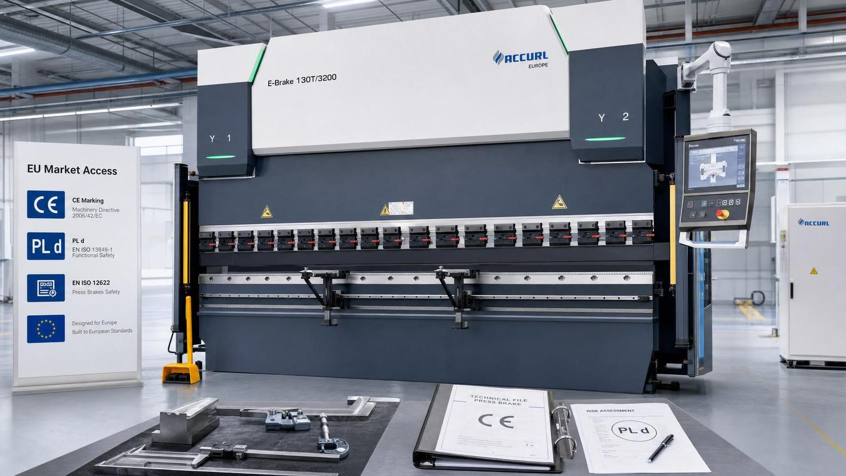 EU Mandates PLd Safety for Electric Press Brakes