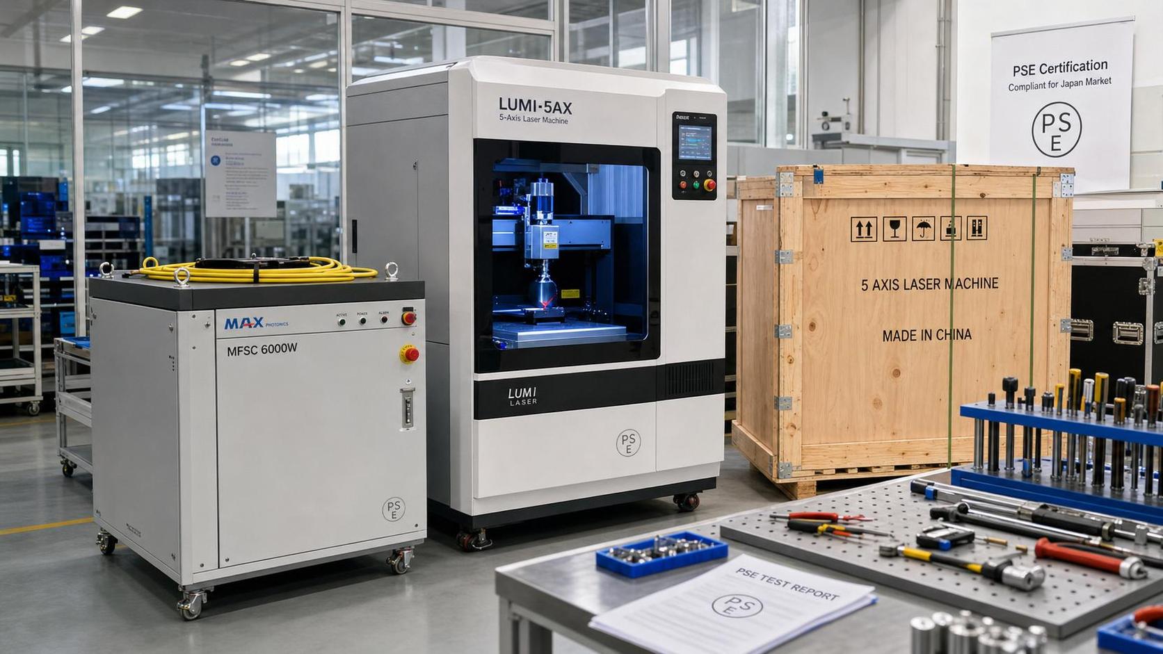Japan Enforces PSE Mark Rule for ≥6kW Fiber Lasers