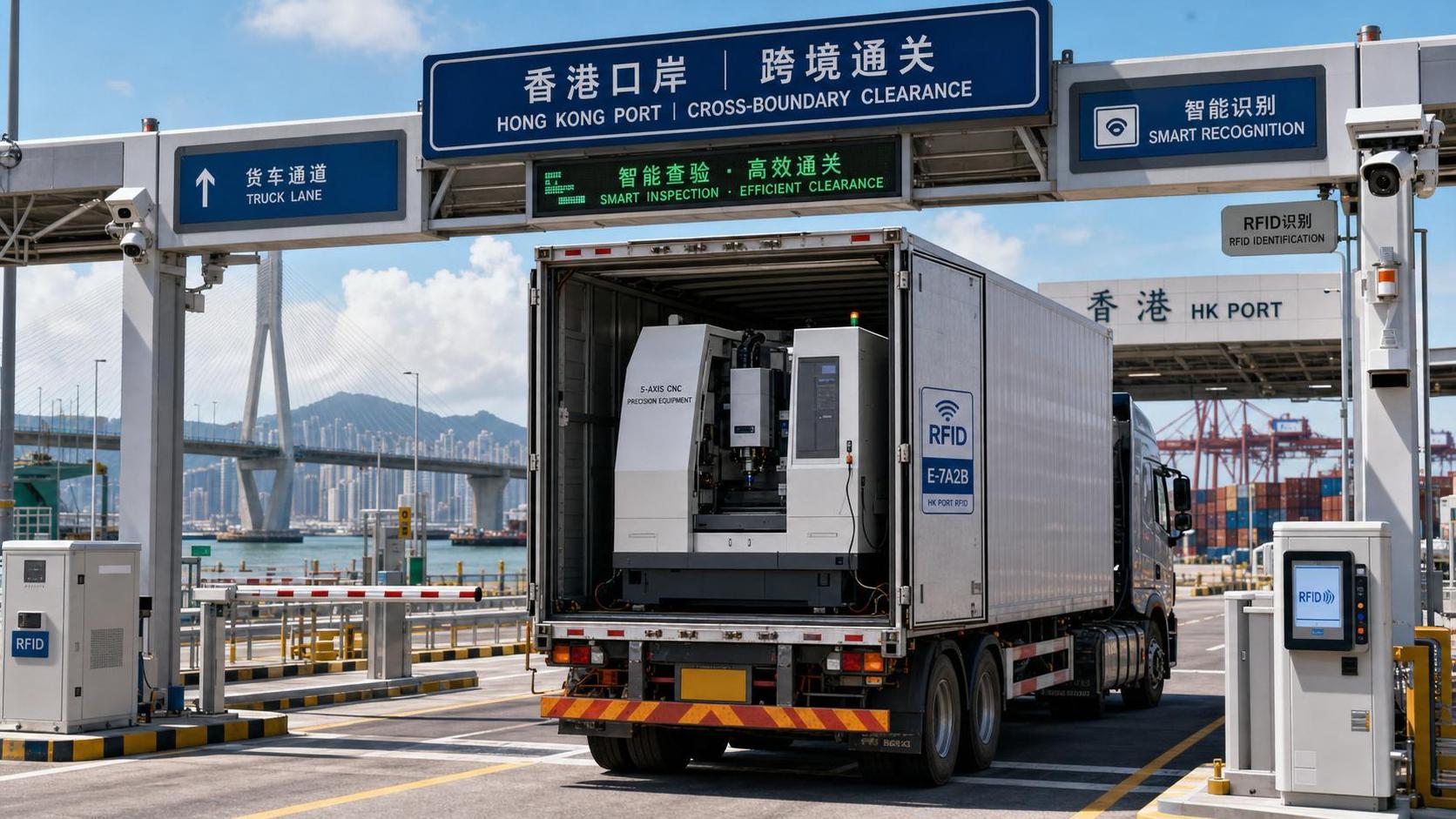 HK Port Launches Seamless Clearance for Precision Equipment