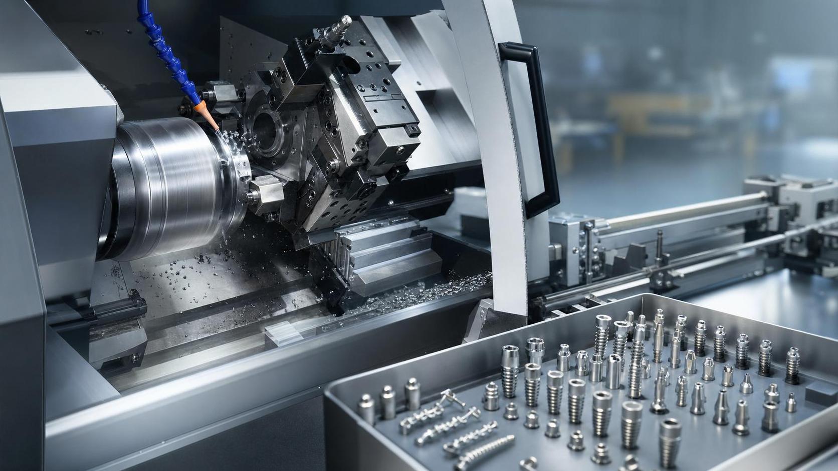 Slant Bed CNC Lathe for Medical Parts: How to Choose for Small, Tight-Tolerance Components